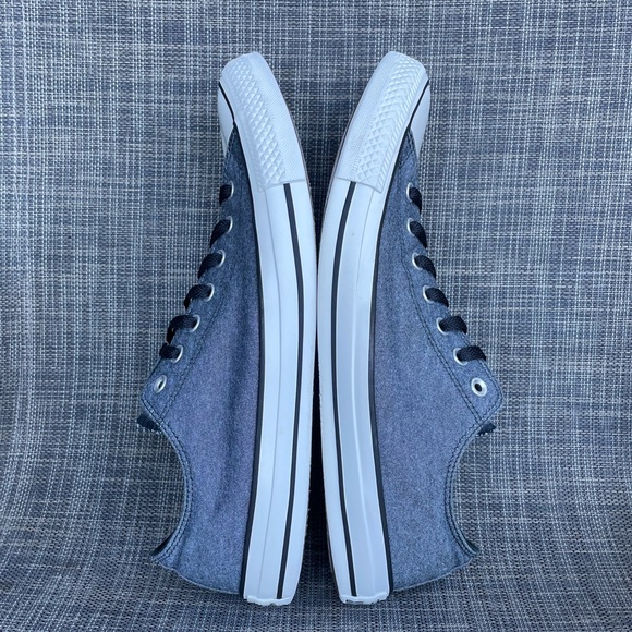 Converse Chuck Taylor All Star Ox Grey Low Top Sneakers Shoes Mens size 12 - Picture 7 of 10
